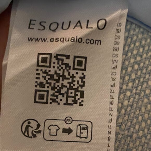 ESQUALO Sky Blue Blazer with Scrunch Sleeves New with Tags - Picture 11 of 13